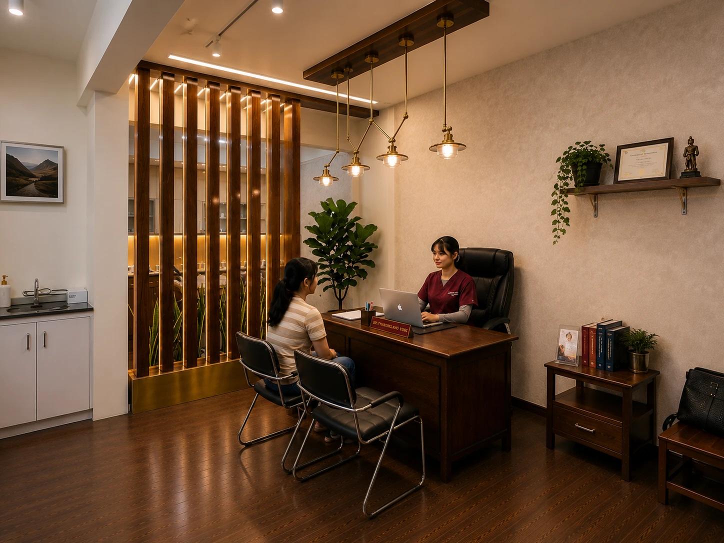 OroCraft Dental Clinic consultation room with modern dental equipment