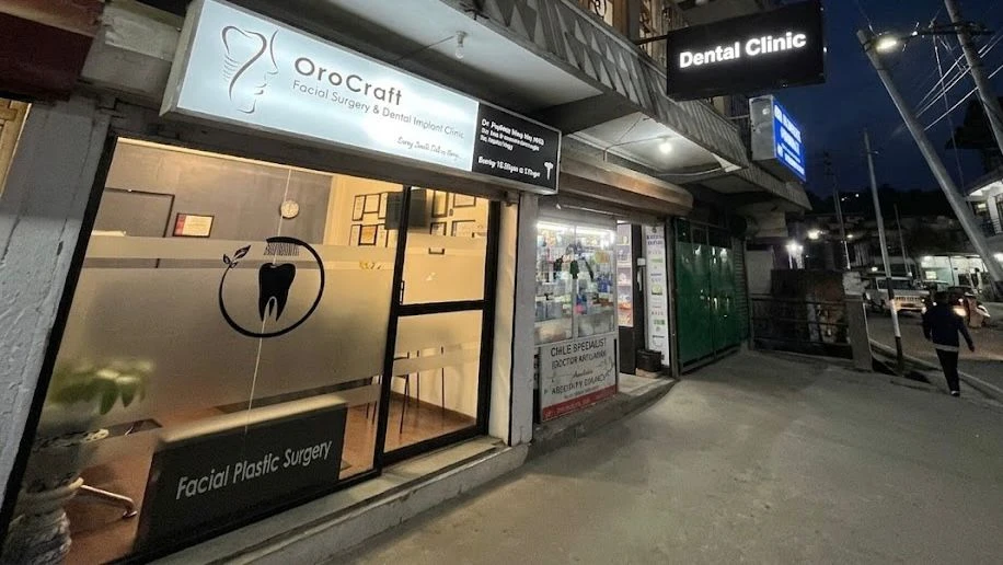 Evening Exterior Glimpse in the Exterior gallery at OroCraft Dental Clinic