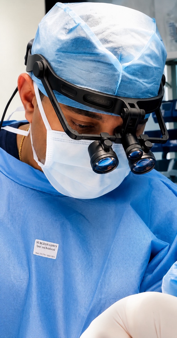 Dental implant consultation at OroCraft