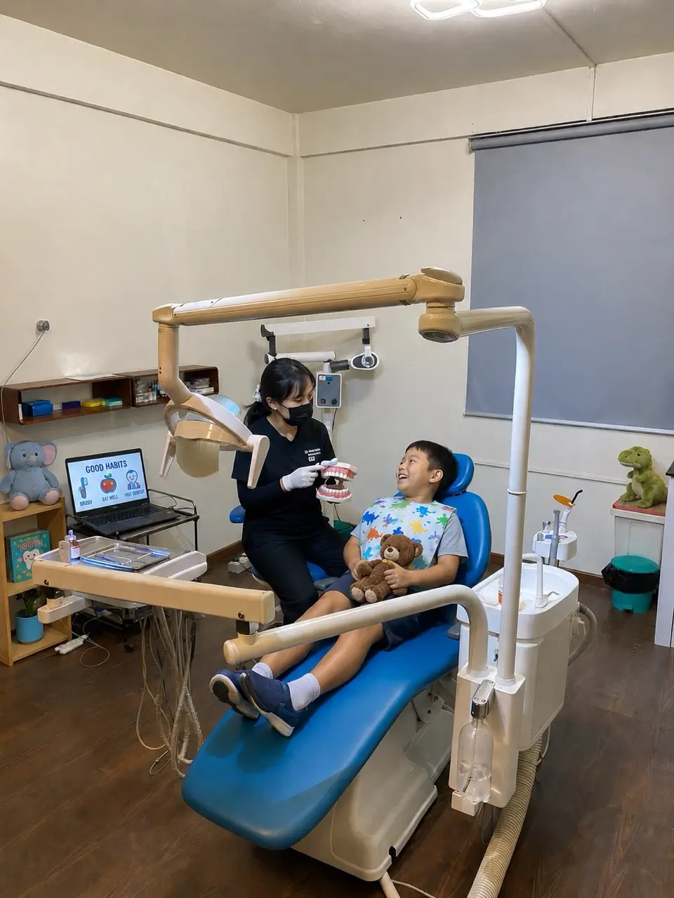 Child-friendly dental care environment at OroCraft