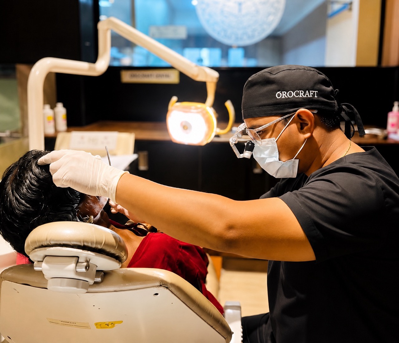 Prosthodontic consultation at OroCraft Dental Clinic