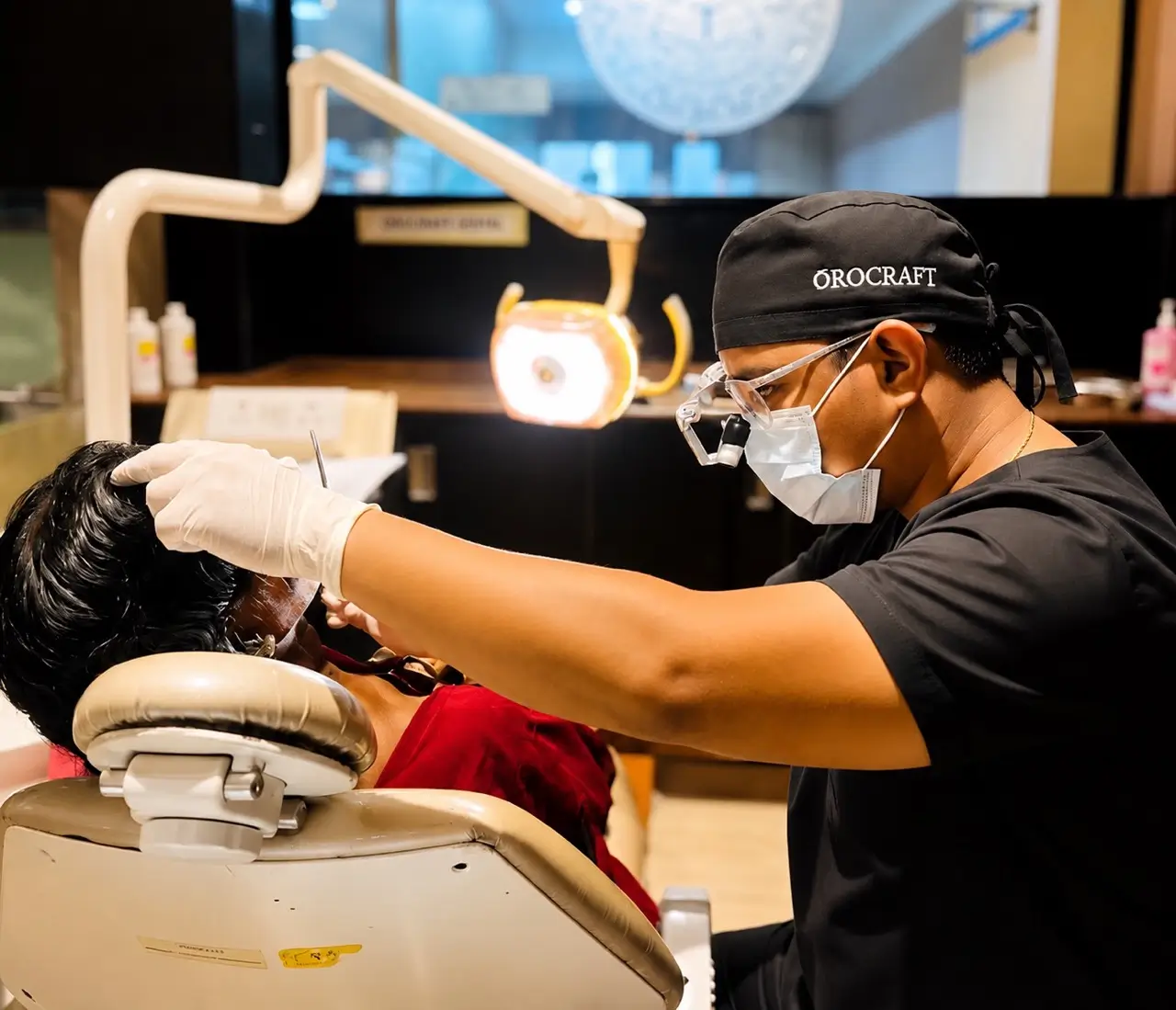Prosthodontic consultation at OroCraft Dental Clinic